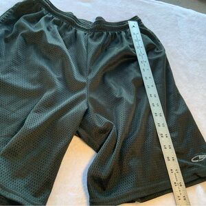 Black Athletic Men's Shorts champion. SKU 0112